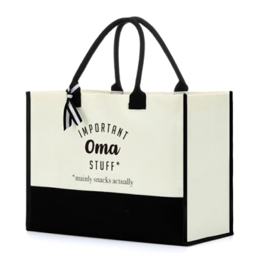 FORBIDDEN PAPER Tote Bag - Ideal Mother's Day Gift for Grandma
