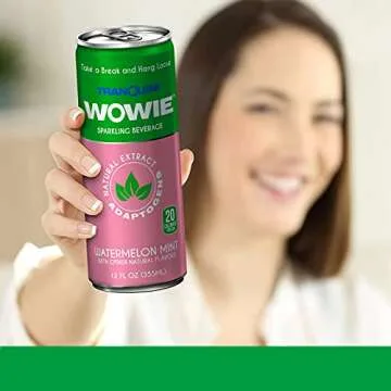 Wowie Hemp Infused Sparkling Beverage for Relaxation