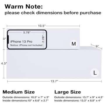 Aimyoo White Collapsible Gift Box with Magnetic Closure Lids 10.5x7x3 in, Bridesmaid Groomsman Proposal Boxes, Rectangle Storage Box 5 Pack