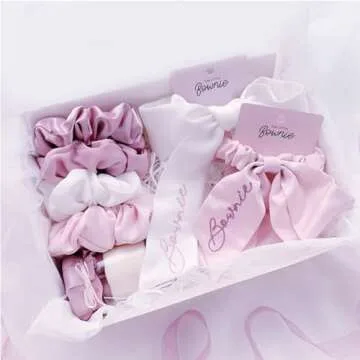 Aimyoo White Collapsible Gift Box with Magnetic Closure Lids 10.5x7x3 in, Bridesmaid Groomsman Proposal Boxes, Rectangle Storage Box 5 Pack