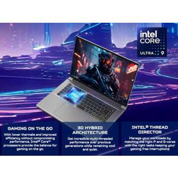 Acer Predator Triton Neo 16 Gaming Creator Laptop | 16" WQXGA+ 165Hz Calman Verified | AI-Powered | Intel Core Ultra 9 processor 185H | NVIDIA GeForce RTX 4070 | 32GB LPDDR5X | 1TB SSD | PTN16-51-932N