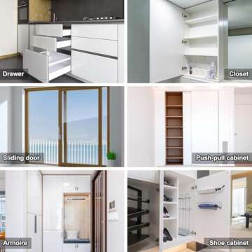 Jiayi 30 Lb Magnetic Cabinet Door Catches for Security