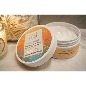 C'est Moi Vanilla Vibes Body Butter - Hydrating Natural Moisturizer
