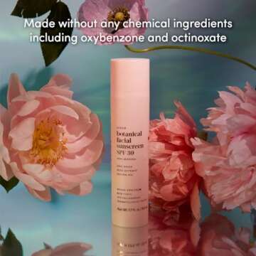 Evereden Sheer Botanical Face Sunscreen SPF 30 1.7 fl oz. | 100% Non-Nano Mineral Sunscreen Face For...