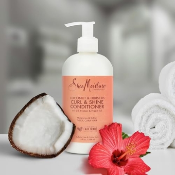 SheaMoisture Coconut & Hibiscus Conditioner for Curly Hair