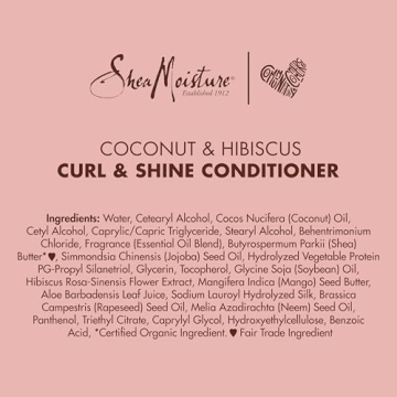 SheaMoisture Coconut & Hibiscus Conditioner for Curly Hair