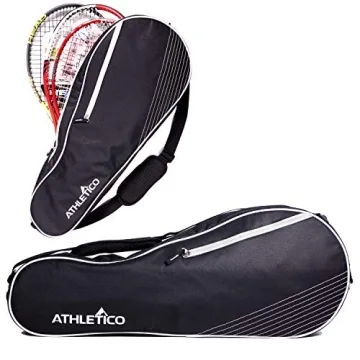 Athletico 3 Racquet Tennis Bag | Padded to Protect Rackets & Lightweight | Professional or Beginner ...