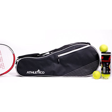 Athletico Lightweight Tennis Bag for 3 Rackets