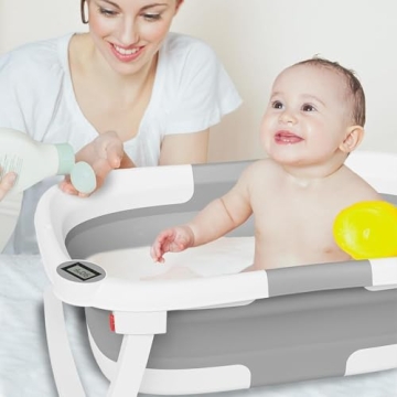Napei Collapsible Baby Bathtub - Portable and Safe