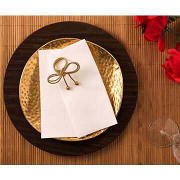 200 BloominGoods Disposable Bathroom Napkins | Single-Use Linen-Feel Guest Towels | Cloth-Like Hand Tissue Paper, White, 12" x 17" (Pack of 200, Made In USA)