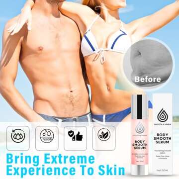 Body Glossy Body Serum for Wrinkles, Instant Wrinkle Smoothing Serum for Body, Effective Skin Firming & Powerful Hydration, For All Skin Type