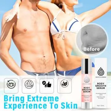 Body Glossy Body Serum for Wrinkles, Instant Wrinkle Smoothing Serum for Body, Effective Skin Firming & Powerful Hydration, For All Skin Type