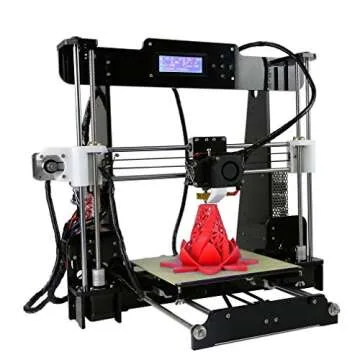ANET A8 3D Printer,Desktop Acrylic LCD Screen Printer 220 x 220 x 240mm Compatible with Windows XP/7/8/10, Mac, Linux