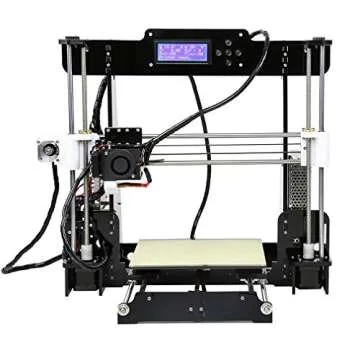 ANET A8 3D Printer,Desktop Acrylic LCD Screen Printer 220 x 220 x 240mm Compatible with Windows XP/7/8/10, Mac, Linux