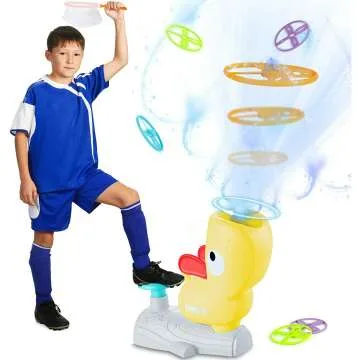 XAZASTOV Flying Discs Launcher - Fun Toy for Kids