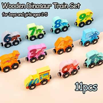 ZRCCOX Dinosaur Train Set Toy for Kids Aged 3-6