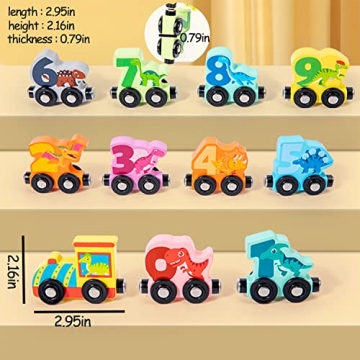 ZRCCOX Dinosaur Train Set Toy for Kids Aged 3-6