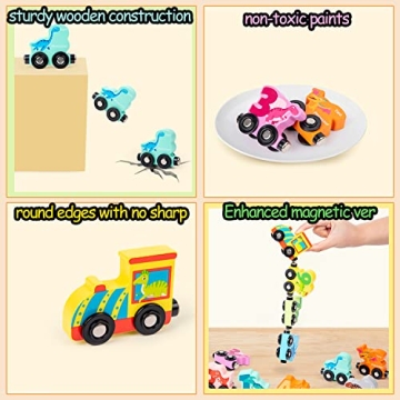 ZRCCOX Dinosaur Train Set Toy for Kids Aged 3-6