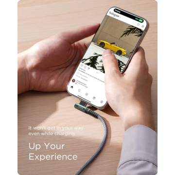 AINOPE USB C Cable 6.6ft Fast Charging 2-Pack