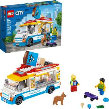 LEGO City Ice Cream Truck 60253 Building Toy Set