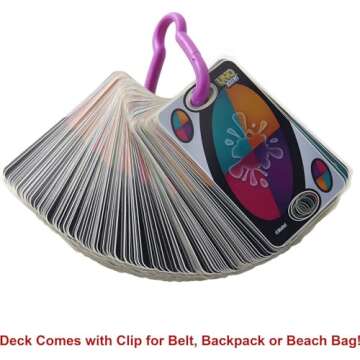 Mattel Games UNO Flip! Splash Card Game for Kids, Adults & Game Night with Water-Resistant Double-Sided Cards