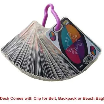 Mattel Games UNO Flip! Splash Card Game for Kids, Adults & Game Night with Water-Resistant Double-Sided Cards