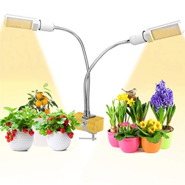AMIATCH Flexible Grow Light with Timer & Dimmable Brightness