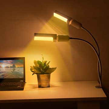 AMIATCH Flexible Grow Light with Timer & Dimmable Brightness