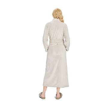 UGG Women's Marlow Robe - Luxurious Moonbeam Fleece Robe