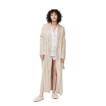 UGG Women's Marlow Robe - Luxurious Moonbeam Fleece Robe