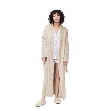UGG Women's Marlow Robe - Luxurious Moonbeam Fleece Robe