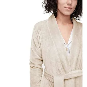 UGG Women's Marlow Robe - Luxurious Moonbeam Fleece Robe