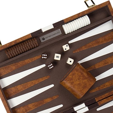 Get The Games Out Travel Backgammon Set - Compact Fun