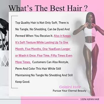 COISINI Straight Hair 4 Bundles 20-22-24-26Inch Brazilian Human Hair Bundles 9A Unprocessed Wet And Wavy Human Hair Extensions Hair Weave Natural Color