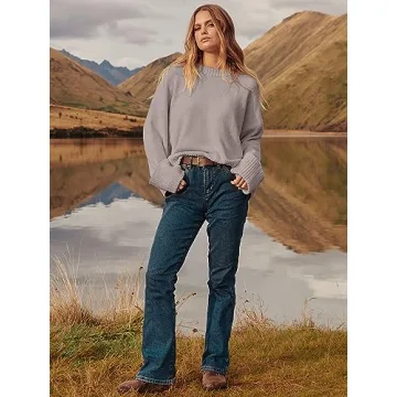 Oversized Fuzzy Knit Sweater for Women in Trendy Colors