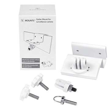 Wasserstein Weatherproof Gutter Mount for Arlo Cameras