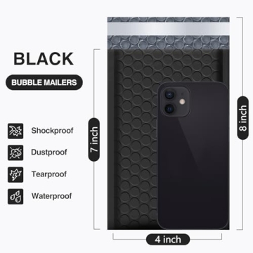 UCGOU 4x8 Inch Bubble Mailers - Reliable Waterproof Packages