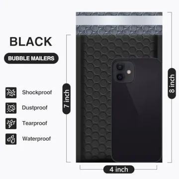 UCGOU 4x8 Inch Bubble Mailers - Reliable Waterproof Packages