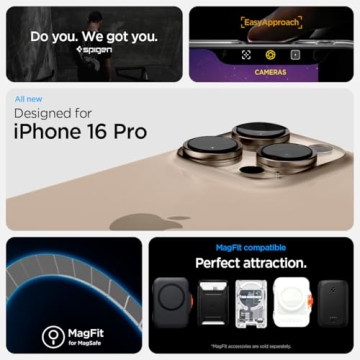 Spigen Ultra Hybrid MagFit Designed for iPhone 16 Pro Case [Anti-Yellowing] [Military-Grade Protection] Compatible with MagSafe - Neo One
