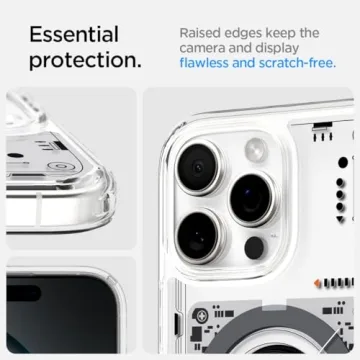 Spigen Ultra Hybrid MagFit Designed for iPhone 16 Pro Case [Anti-Yellowing] [Military-Grade Protection] Compatible with MagSafe - Neo One