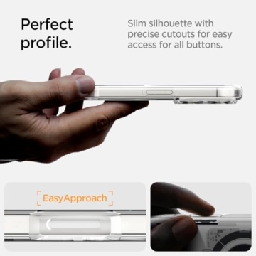 Spigen Ultra Hybrid MagFit Designed for iPhone 16 Pro Case [Anti-Yellowing] [Military-Grade Protection] Compatible with MagSafe - Neo One