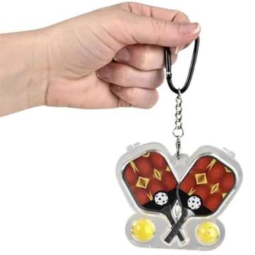 World's Smallest Pickleball Paddles & Balls