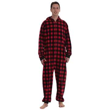 Comfortable Matching Buffalo Plaid Onesies for Everyone