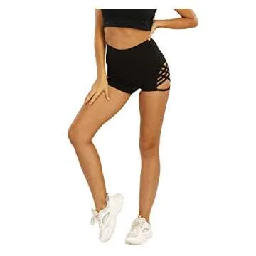 MOSISON Women's Workout Athletic High Waisted Butt Lifting Shorts - Perfect for All Activities!