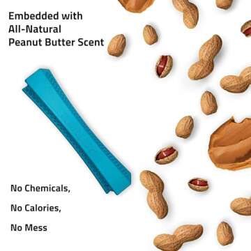 Playology Silver Dental Chew Stick for Senior Dogs