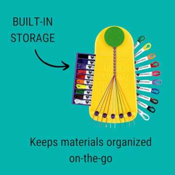 Choose Friendship, My Friendship Bracelet Maker®, 20 Pre-cut Threads - Makes Up to 8 Bracelets (Cra...