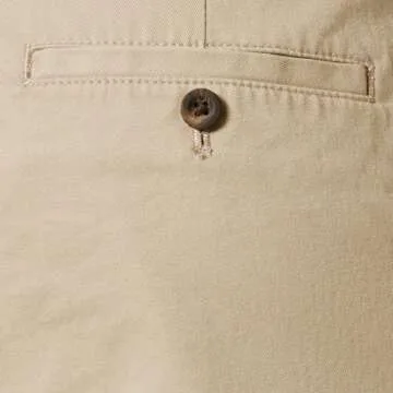 Amazon Essentials Men's Classic-Fit 7" Chino Short, Khaki, 32