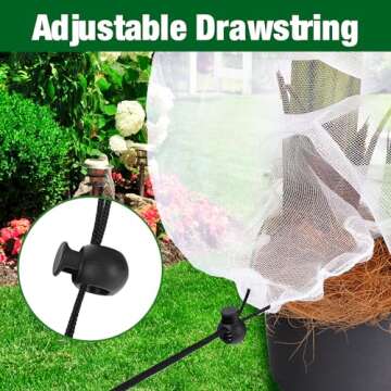 Alpurple Insect Bird Barrier Netting for Gardens