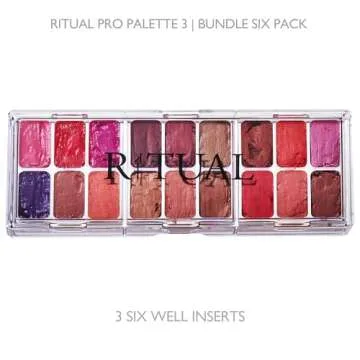 Ritual Pro Palette 3 - Makeup Palette with 18 Wells