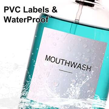 Elegant HomeFeel Mouthwash Dispenser Set for Chic Bathrooms